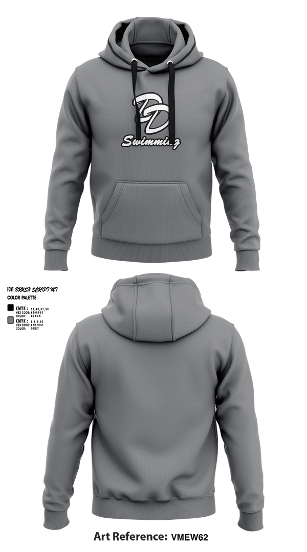Hoodie, David Douglas High School Swimming, Swimming, Teamtime, Team time, sublimation, custom sports apparel, team uniforms, spirit wear, spiritwear, sports uniforms, custom shirts, team store, custom team store, fundraiser sports, apparel fundraiser
