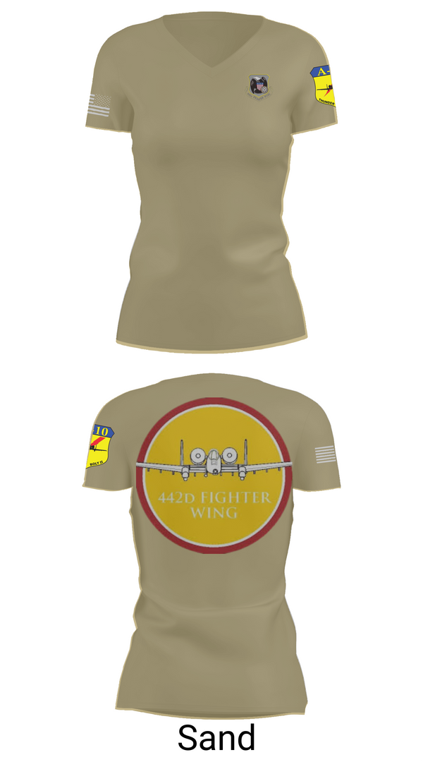 Womens Short Sleeve Vneck Shirt, 442D FW, , Teamtime, Team time, sublimation, custom sports apparel, team uniforms, spirit wear, spiritwear, sports uniforms, custom shirts, team store, custom team store, fundraiser sports, apparel fundraiser