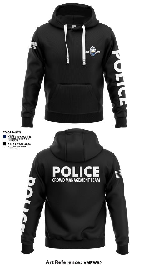 Hoodie, Fargo PD CMT, Police, Teamtime, Team time, sublimation, custom sports apparel, team uniforms, spirit wear, spiritwear, sports uniforms, custom shirts, team store, custom team store, fundraiser sports, apparel fundraiser