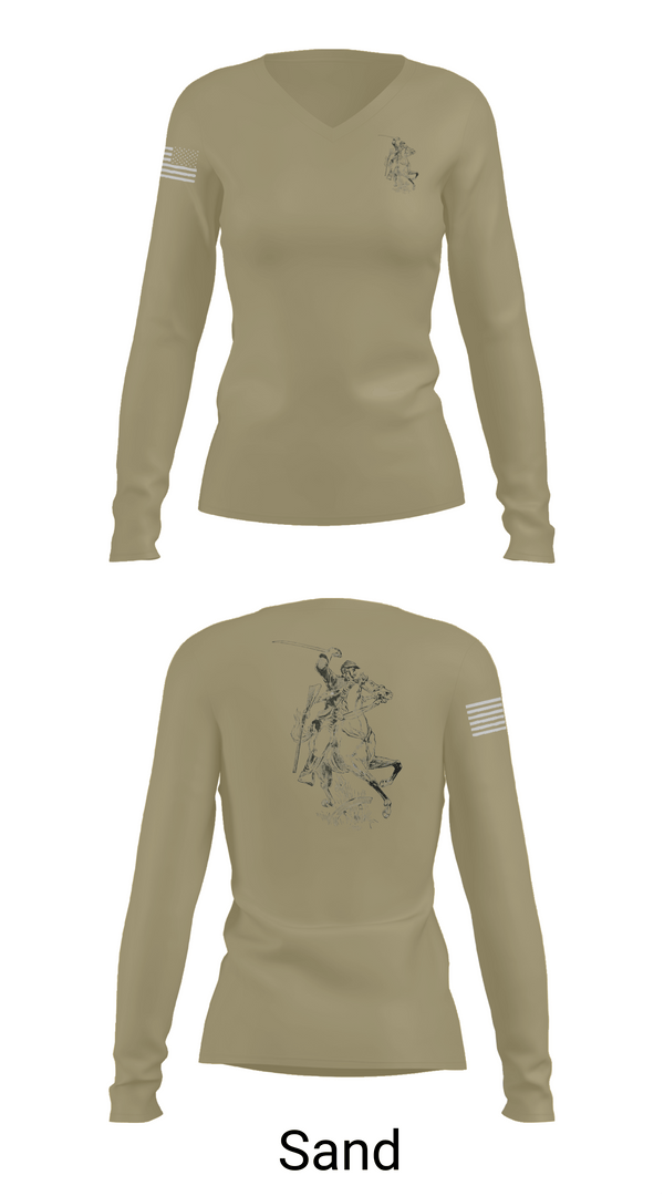 Womens Long Sleeve Vneck Shirt, B2 Patriots, , Teamtime, Team time, sublimation, custom sports apparel, team uniforms, spirit wear, spiritwear, sports uniforms, custom shirts, team store, custom team store, fundraiser sports, apparel fundraiser