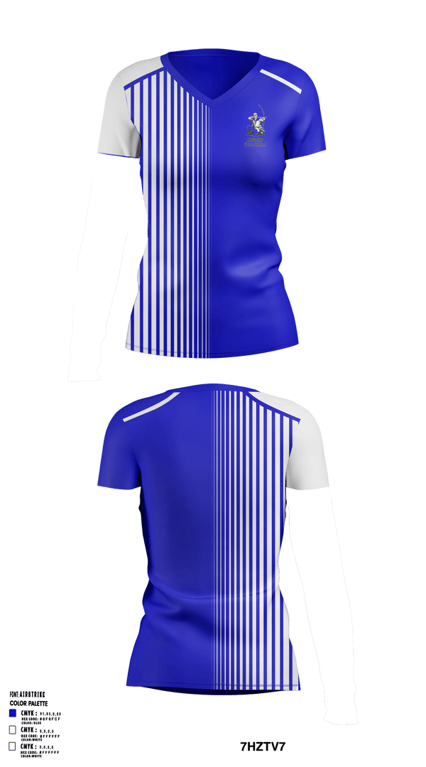 Women's Short Sleeve Vneck Shirt, Antwerp Senior High School Volleyball, Women's Volleyball, Teamtime, Team time, sublimation, custom sports apparel, team uniforms, spirit wear, spiritwear, sports uniforms, custom shirts, team store, custom team store, fundraiser sports, apparel fundraiser