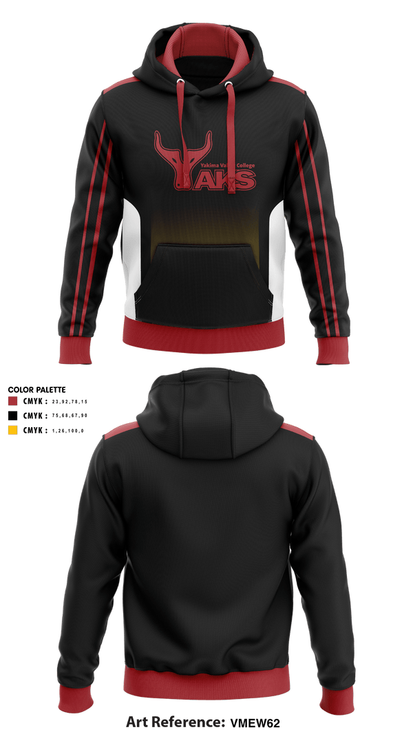 Hoodie, Yakima Valley College Volleyball, Women's Volleyball, Teamtime, Team time, sublimation, custom sports apparel, team uniforms, spirit wear, spiritwear, sports uniforms, custom shirts, team store, custom team store, fundraiser sports, apparel fundraiser