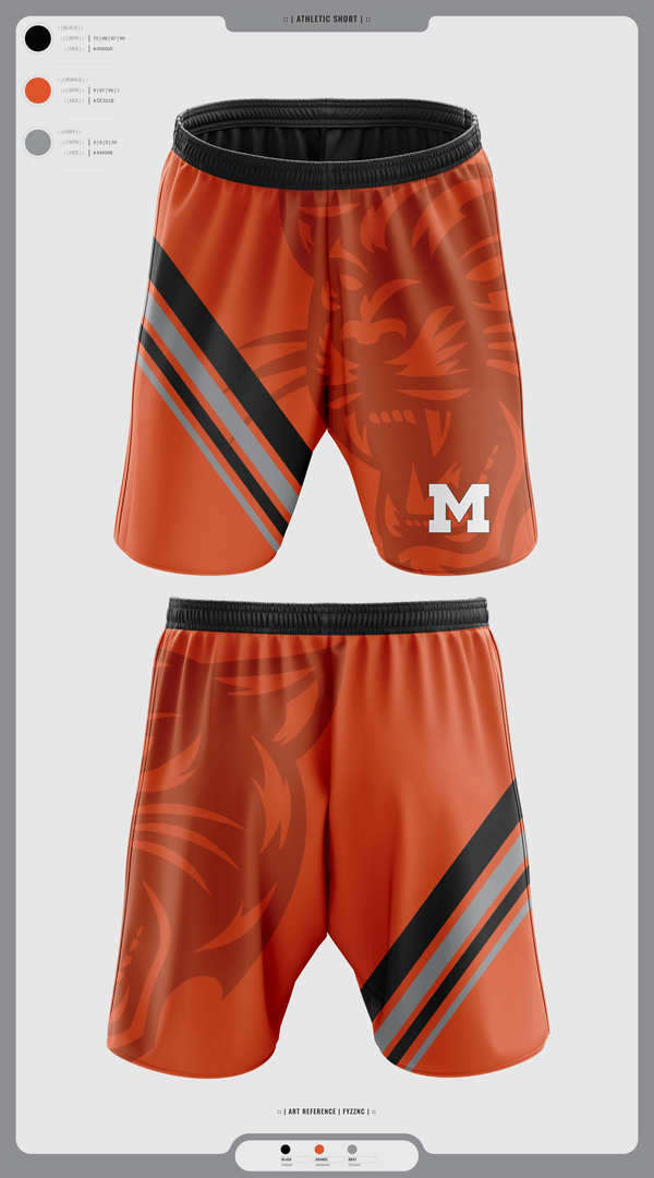 Athletic Shorts With Pockets, Milton Area Black Panthers, , Teamtime, Team time, sublimation, custom sports apparel, team uniforms, spirit wear, spiritwear, sports uniforms, custom shirts, team store, custom team store, fundraiser sports, apparel fundraiser