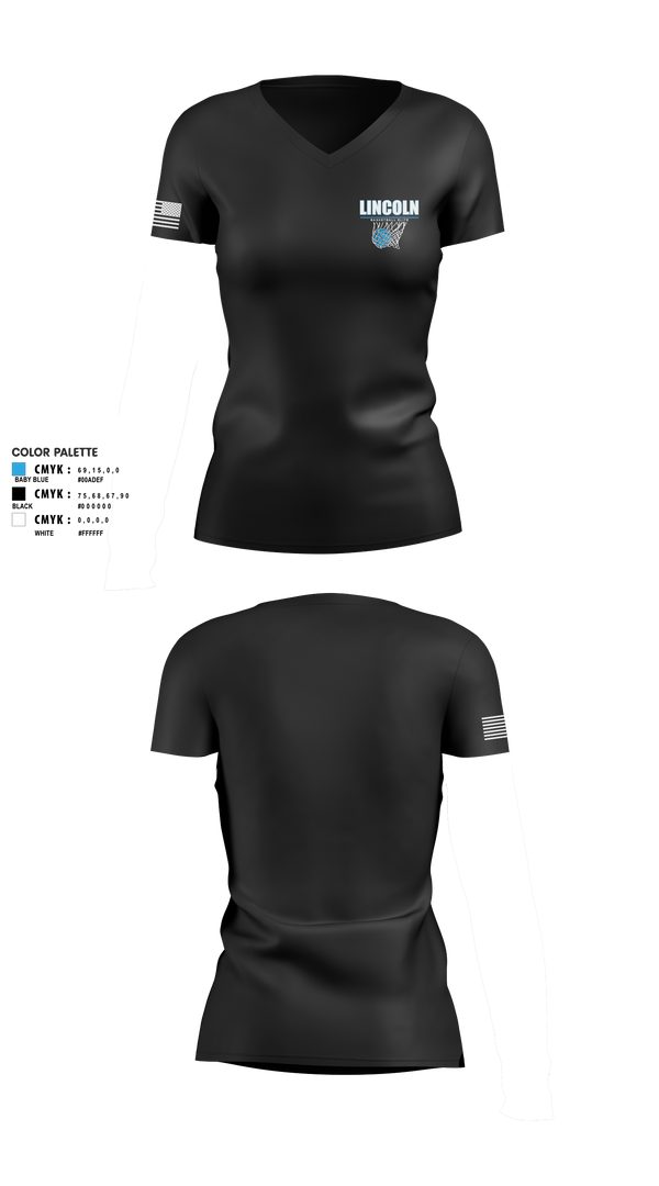 Womens Short Sleeve Vneck Shirt, A2Z Select, Men's Basketball, Teamtime, Team time, sublimation, custom sports apparel, team uniforms, spirit wear, spiritwear, sports uniforms, custom shirts, team store, custom team store, fundraiser sports, apparel fundraiser