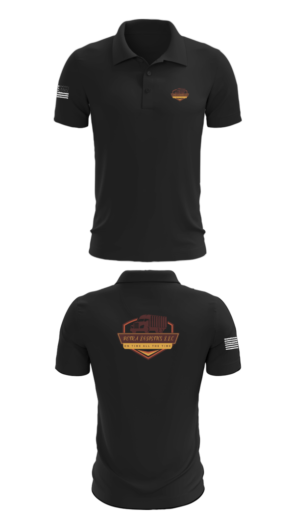 Short Sleeve Performance Polo, Petra logistics llc, , Teamtime, Team time, sublimation, custom sports apparel, team uniforms, spirit wear, spiritwear, sports uniforms, custom shirts, team store, custom team store, fundraiser sports, apparel fundraiser