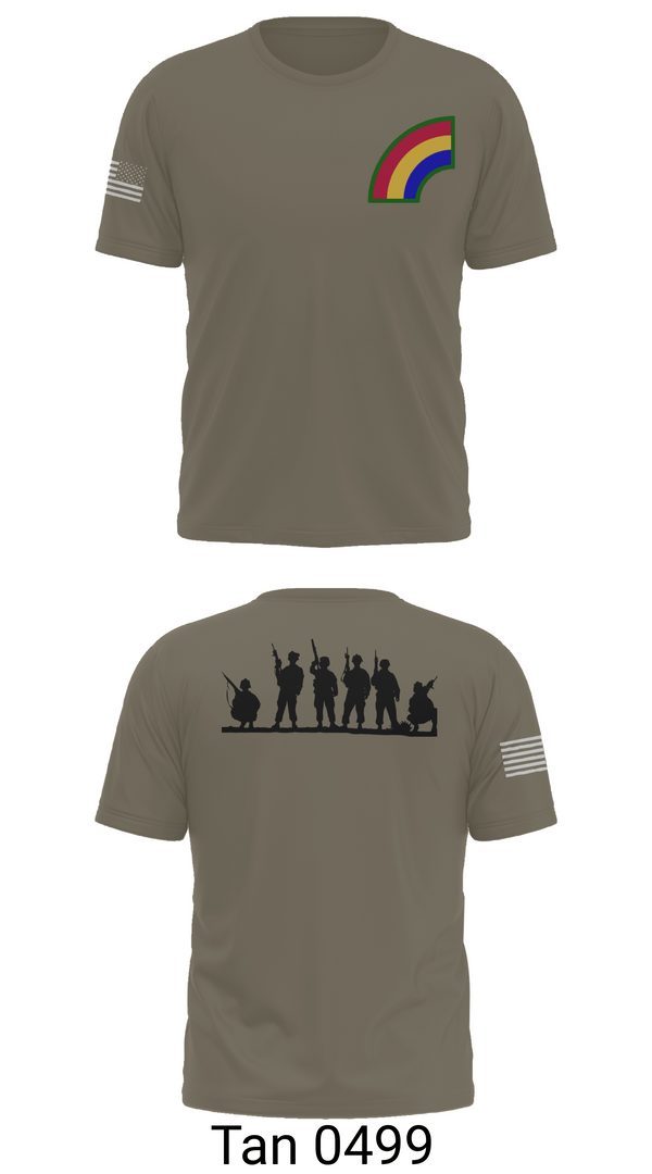 Short Sleeve Performance Shirt, 42ND Infantry Division, Army, Teamtime, Team time, sublimation, custom sports apparel, team uniforms, spirit wear, spiritwear, sports uniforms, custom shirts, team store, custom team store, fundraiser sports, apparel fundraiser