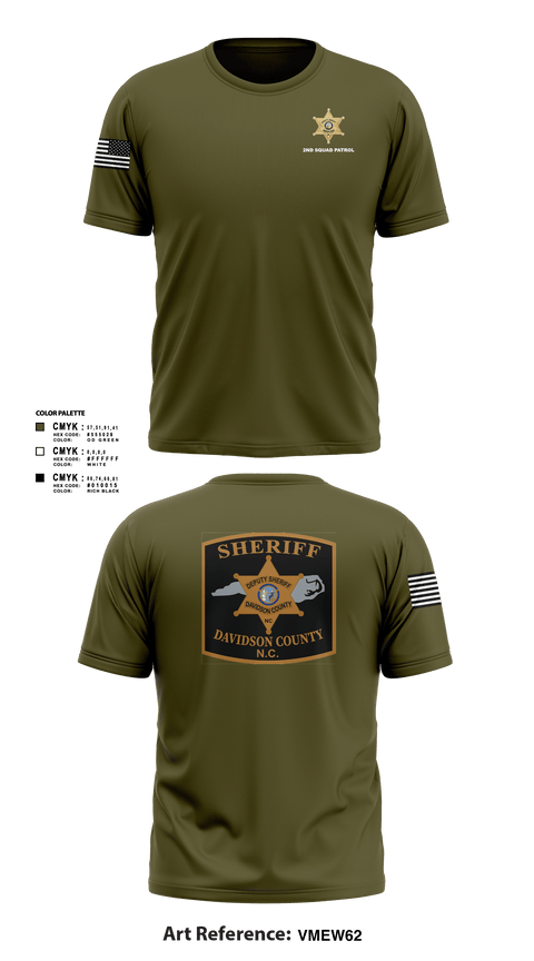 Short Sleeve Performance Shirt, DCSO 2nd Squad, Police, Teamtime, Team time, sublimation, custom sports apparel, team uniforms, spirit wear, spiritwear, sports uniforms, custom shirts, team store, custom team store, fundraiser sports, apparel fundraiser