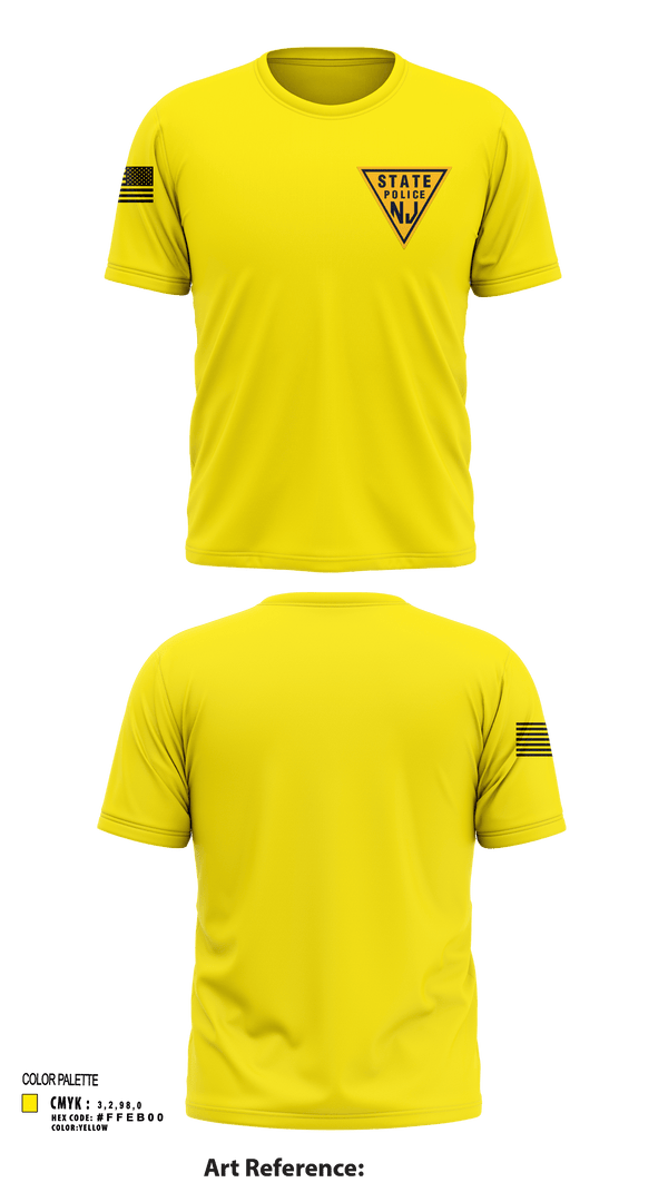 Short Sleeve Performance Shirt, New Jersey state police, , Teamtime, Team time, sublimation, custom sports apparel, team uniforms, spirit wear, spiritwear, sports uniforms, custom shirts, team store, custom team store, fundraiser sports, apparel fundraiser