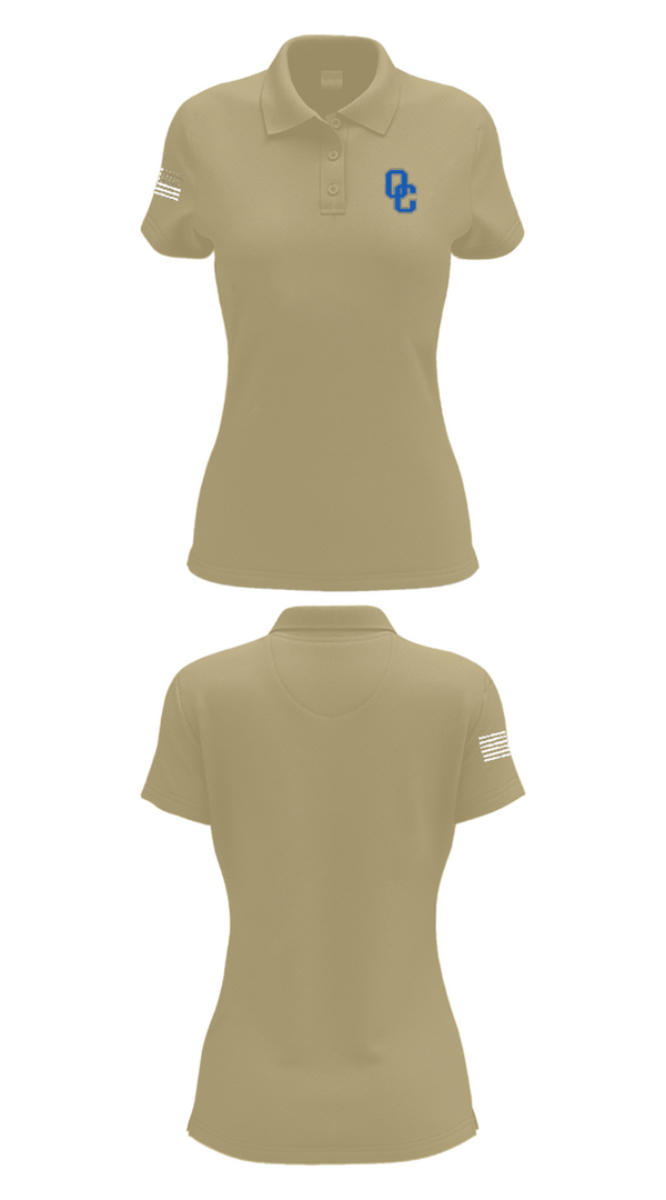 Women's Short Sleeve Performance Polo, Oak Creek Knights, Men's Volleyball, Teamtime, Team time, sublimation, custom sports apparel, team uniforms, spirit wear, spiritwear, sports uniforms, custom shirts, team store, custom team store, fundraiser sports, apparel fundraiser