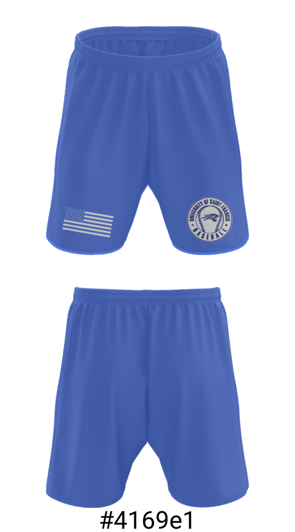 Athletic Shorts With Pockets, University Of Saint Francis Baseball, Baseball, Teamtime, Team time, sublimation, custom sports apparel, team uniforms, spirit wear, spiritwear, sports uniforms, custom shirts, team store, custom team store, fundraiser sports, apparel fundraiser
