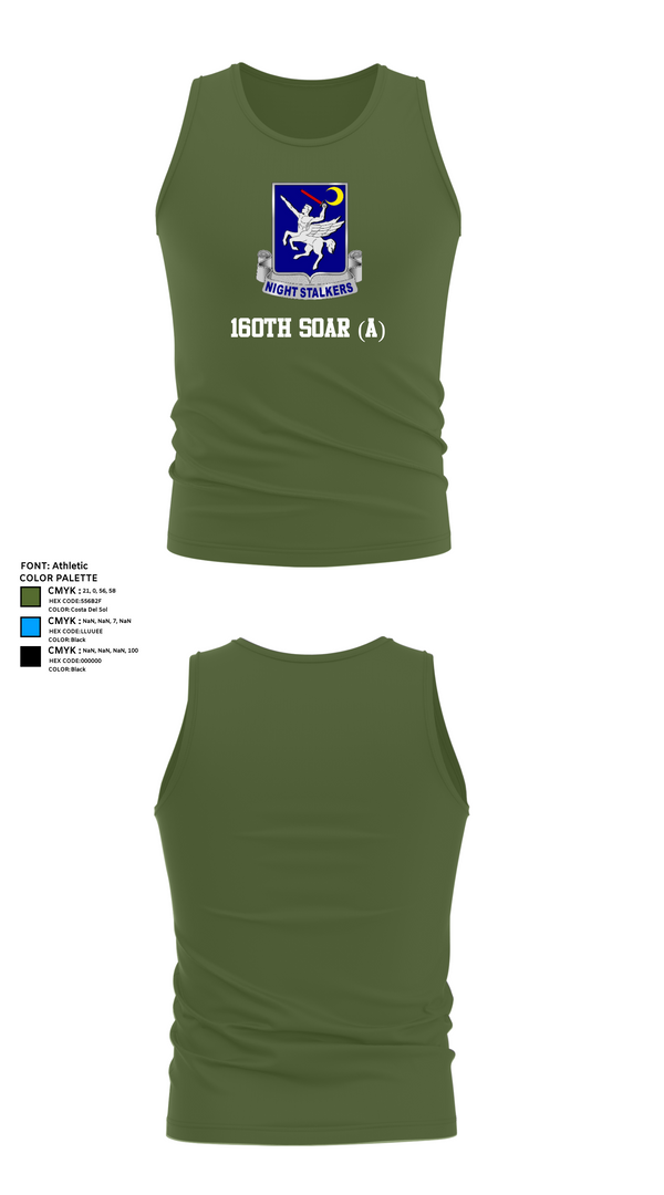Tank Top, 160th SOAR (A), , Teamtime, Team time, sublimation, custom sports apparel, team uniforms, spirit wear, spiritwear, sports uniforms, custom shirts, team store, custom team store, fundraiser sports, apparel fundraiser