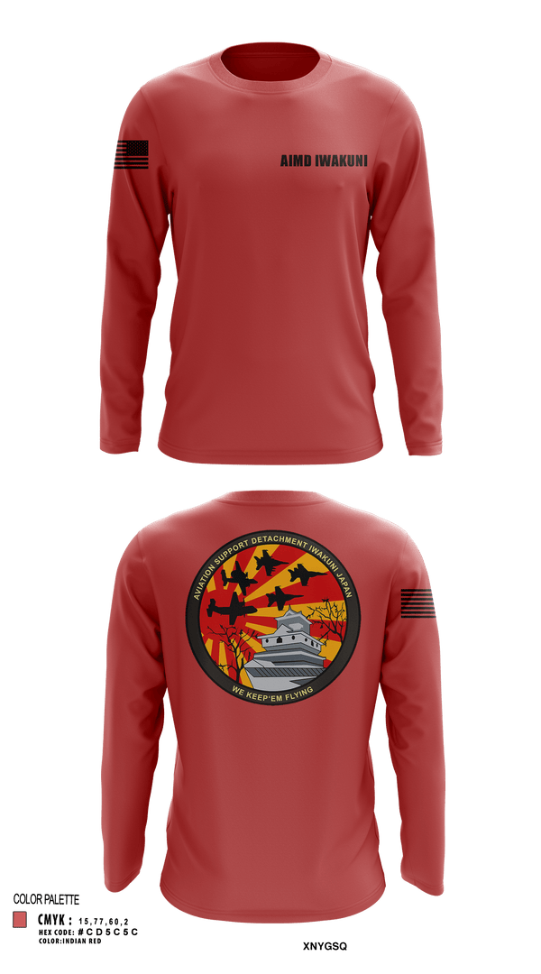 Long Sleeve Performance Shirt, AIMD Iwakuni, Navy, Teamtime, Team time, sublimation, custom sports apparel, team uniforms, spirit wear, spiritwear, sports uniforms, custom shirts, team store, custom team store, fundraiser sports, apparel fundraiser