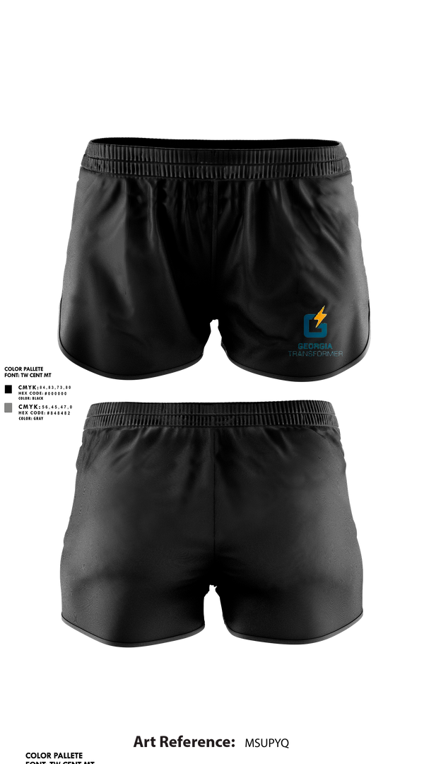 Womens Shorts, Georgia transformer, , Teamtime, Team time, sublimation, custom sports apparel, team uniforms, spirit wear, spiritwear, sports uniforms, custom shirts, team store, custom team store, fundraiser sports, apparel fundraiser