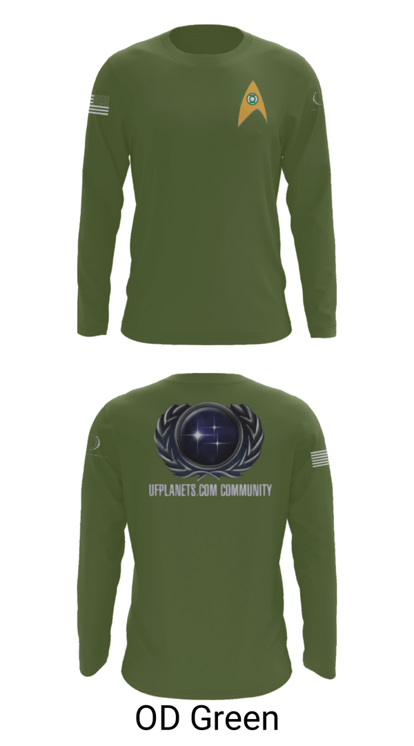 Long Sleeve Performance Shirt, UFP, Air Force, Teamtime, Team time, sublimation, custom sports apparel, team uniforms, spirit wear, spiritwear, sports uniforms, custom shirts, team store, custom team store, fundraiser sports, apparel fundraiser