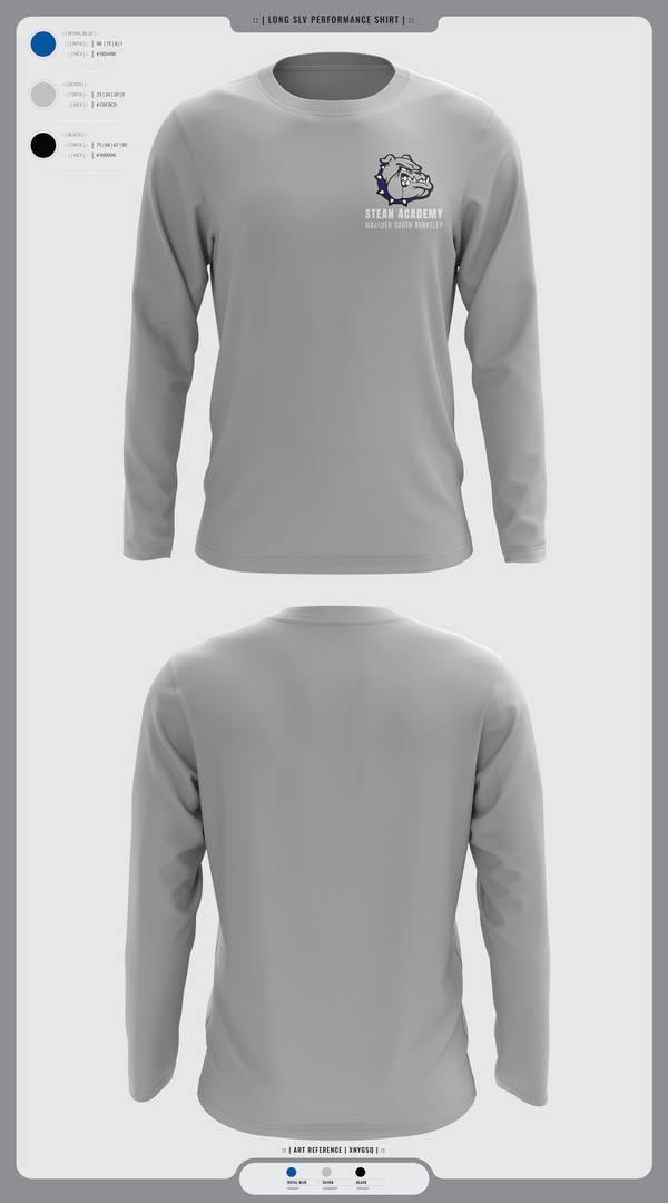 Long Sleeve Performance Shirt, Steam Academy at McCluer South Berkeley, Spirit Store, Teamtime, Team time, sublimation, custom sports apparel, team uniforms, spirit wear, spiritwear, sports uniforms, custom shirts, team store, custom team store, fundraiser sports, apparel fundraiser