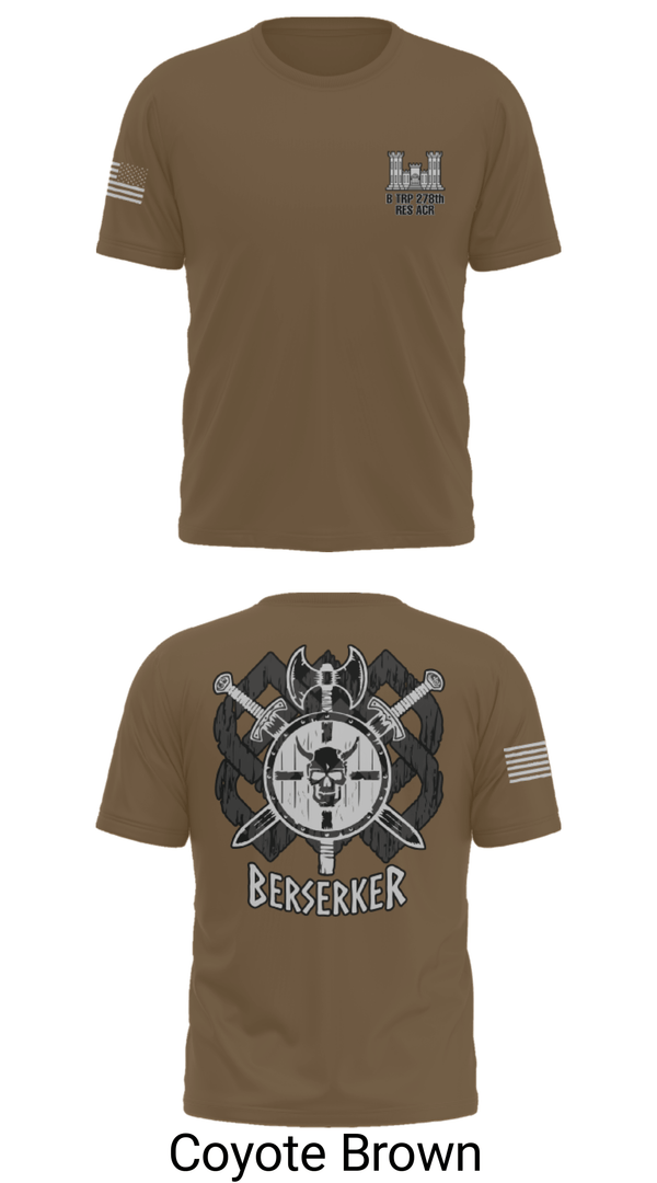 Short Sleeve Performance Shirt, B TRP 278th RES ACR, National Guard, Teamtime, Team time, sublimation, custom sports apparel, team uniforms, spirit wear, spiritwear, sports uniforms, custom shirts, team store, custom team store, fundraiser sports, apparel fundraiser