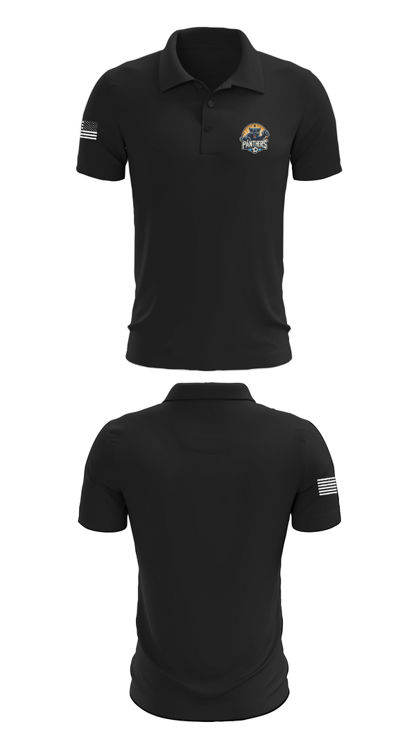 Short Sleeve Performance Polo, Panthers, Men's Soccer, Teamtime, Team time, sublimation, custom sports apparel, team uniforms, spirit wear, spiritwear, sports uniforms, custom shirts, team store, custom team store, fundraiser sports, apparel fundraiser