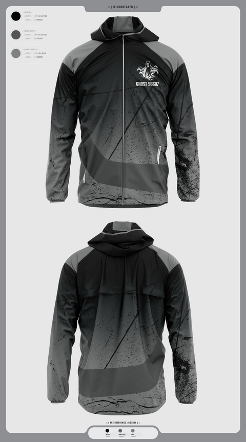 Windbreaker, GHOST, Spirit Store, Teamtime, Team time, sublimation, custom sports apparel, team uniforms, spirit wear, spiritwear, sports uniforms, custom shirts, team store, custom team store, fundraiser sports, apparel fundraiser