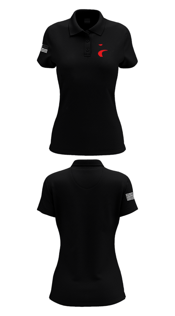 Womens Short Sleeve Performance Polo, Jackson Memorial High School Soccer, Women's Soccer, Teamtime, Team time, sublimation, custom sports apparel, team uniforms, spirit wear, spiritwear, sports uniforms, custom shirts, team store, custom team store, fundraiser sports, apparel fundraiser
