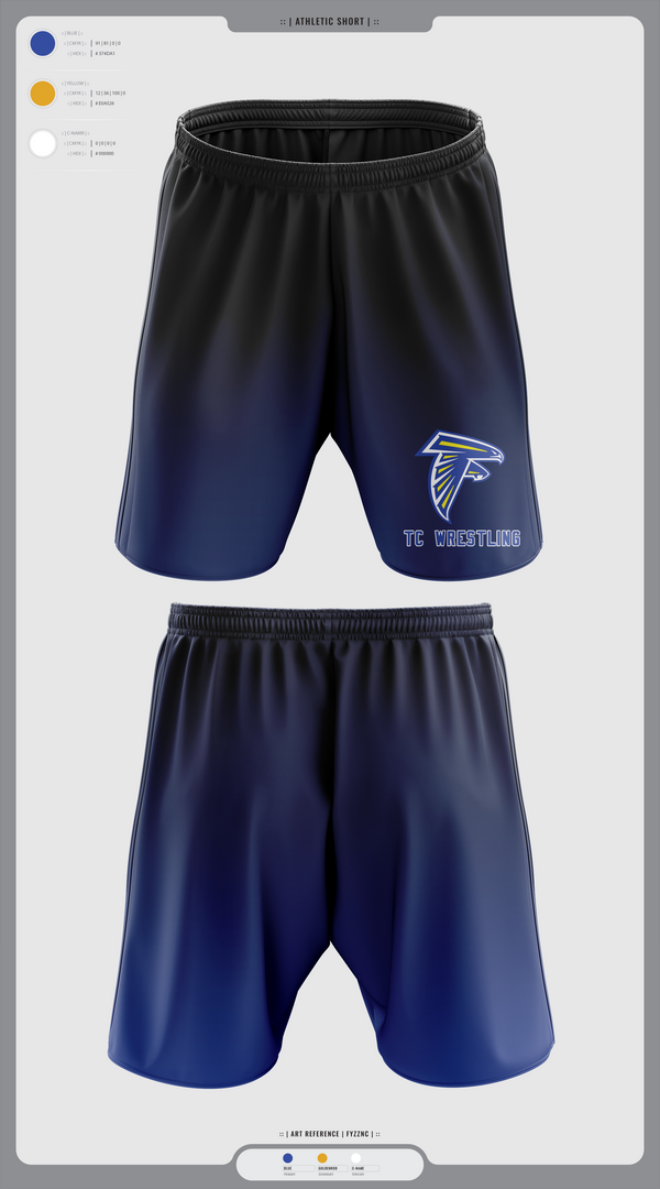 Athletic Shorts With Pockets, Todd County High School Wrestling, Wrestling, Teamtime, Team time, sublimation, custom sports apparel, team uniforms, spirit wear, spiritwear, sports uniforms, custom shirts, team store, custom team store, fundraiser sports, apparel fundraiser