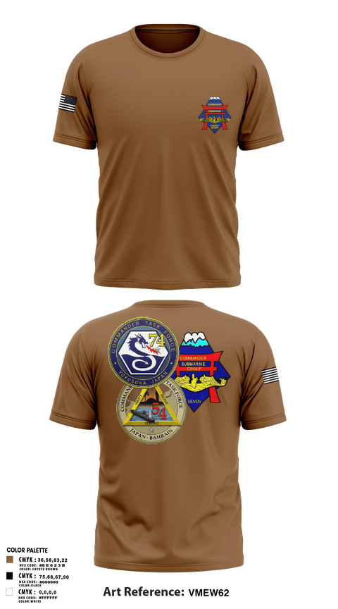Short Sleeve Performance Shirt, Submarine Group 7 N4, Navy, Teamtime, Team time, sublimation, custom sports apparel, team uniforms, spirit wear, spiritwear, sports uniforms, custom shirts, team store, custom team store, fundraiser sports, apparel fundraiser