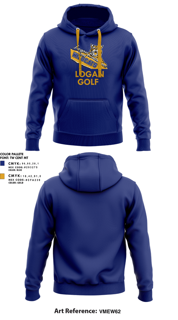Hoodie, Logan High School Golf, Golf, Teamtime, Team time, sublimation, custom sports apparel, team uniforms, spirit wear, spiritwear, sports uniforms, custom shirts, team store, custom team store, fundraiser sports, apparel fundraiser