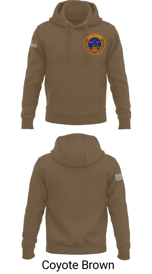 Hoodie, Fort meade, Marines, Teamtime, Team time, sublimation, custom sports apparel, team uniforms, spirit wear, spiritwear, sports uniforms, custom shirts, team store, custom team store, fundraiser sports, apparel fundraiser