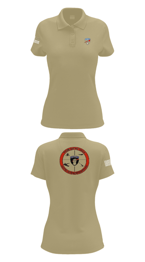 Womens Short Sleeve Performance Polo, FiST, Army, Teamtime, Team time, sublimation, custom sports apparel, team uniforms, spirit wear, spiritwear, sports uniforms, custom shirts, team store, custom team store, fundraiser sports, apparel fundraiser