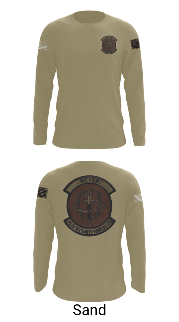 Long Sleeve Performance Shirt, 153 SFS, Air Force, Teamtime, Team time, sublimation, custom sports apparel, team uniforms, spirit wear, spiritwear, sports uniforms, custom shirts, team store, custom team store, fundraiser sports, apparel fundraiser