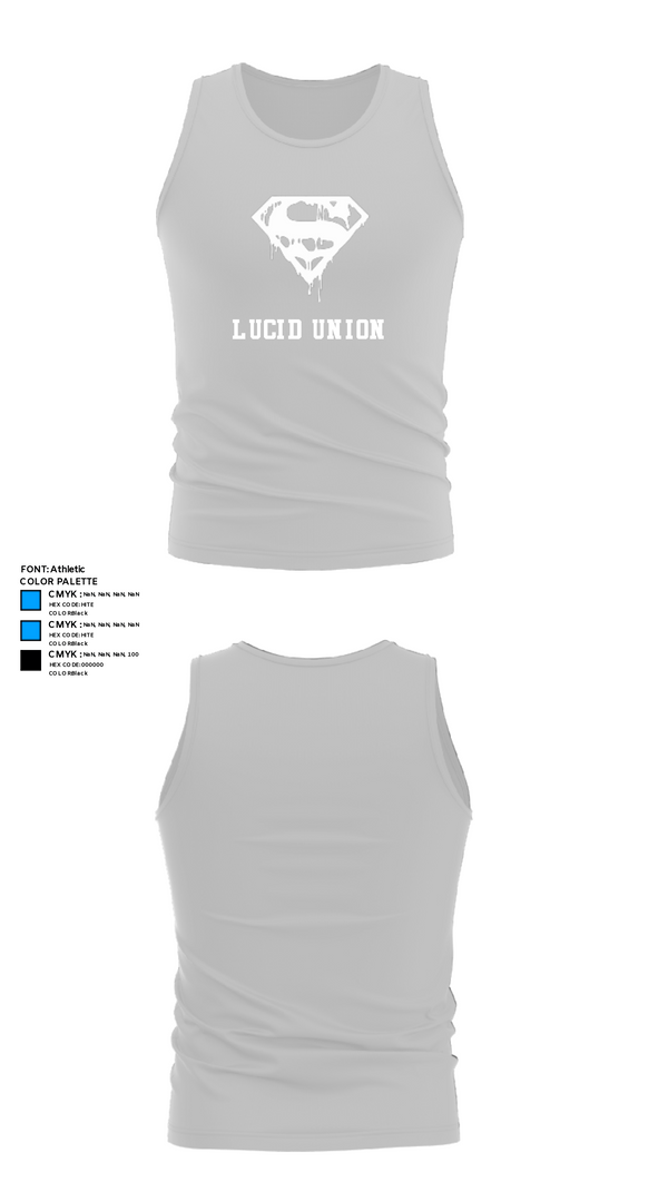 Tank Top, Lucid union, Football, Teamtime, Team time, sublimation, custom sports apparel, team uniforms, spirit wear, spiritwear, sports uniforms, custom shirts, team store, custom team store, fundraiser sports, apparel fundraiser