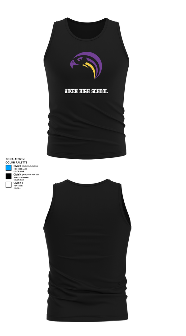 Tank Top, Aiken High School, Spirit Store, Teamtime, Team time, sublimation, custom sports apparel, team uniforms, spirit wear, spiritwear, sports uniforms, custom shirts, team store, custom team store, fundraiser sports, apparel fundraiser