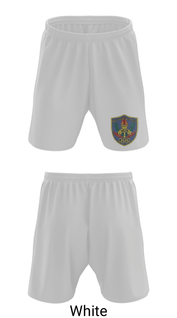 Athletic Shorts With Pockets, NAVCOMMSTA Greece, Navy, Teamtime, Team time, sublimation, custom sports apparel, team uniforms, spirit wear, spiritwear, sports uniforms, custom shirts, team store, custom team store, fundraiser sports, apparel fundraiser