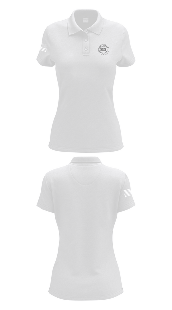 Womens Short Sleeve Performance Polo, American R&R, , Teamtime, Team time, sublimation, custom sports apparel, team uniforms, spirit wear, spiritwear, sports uniforms, custom shirts, team store, custom team store, fundraiser sports, apparel fundraiser