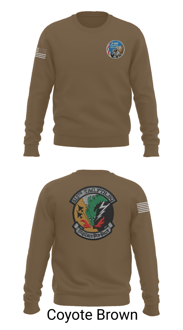 Crew Neck Sweatshirt, 512th Dragons, , Teamtime, Team time, sublimation, custom sports apparel, team uniforms, spirit wear, spiritwear, sports uniforms, custom shirts, team store, custom team store, fundraiser sports, apparel fundraiser