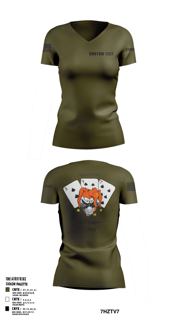 Womens Short Sleeve Vneck Shirt, 397TH SC, Army, Teamtime, Team time, sublimation, custom sports apparel, team uniforms, spirit wear, spiritwear, sports uniforms, custom shirts, team store, custom team store, fundraiser sports, apparel fundraiser