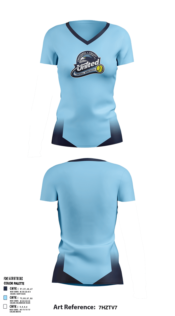 Womens Short Sleeve Vneck Shirt, CV United Softball, Softball, Teamtime, Team time, sublimation, custom sports apparel, team uniforms, spirit wear, spiritwear, sports uniforms, custom shirts, team store, custom team store, fundraiser sports, apparel fundraiser