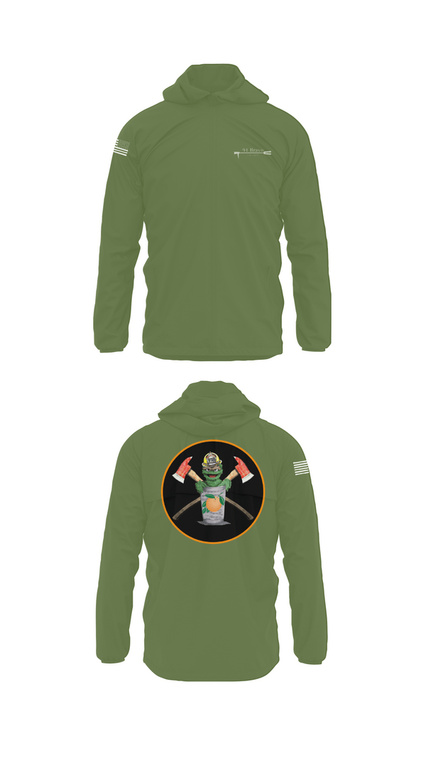 Windbreaker, 91 Bravo, Fire Department, Teamtime, Team time, sublimation, custom sports apparel, team uniforms, spirit wear, spiritwear, sports uniforms, custom shirts, team store, custom team store, fundraiser sports, apparel fundraiser
