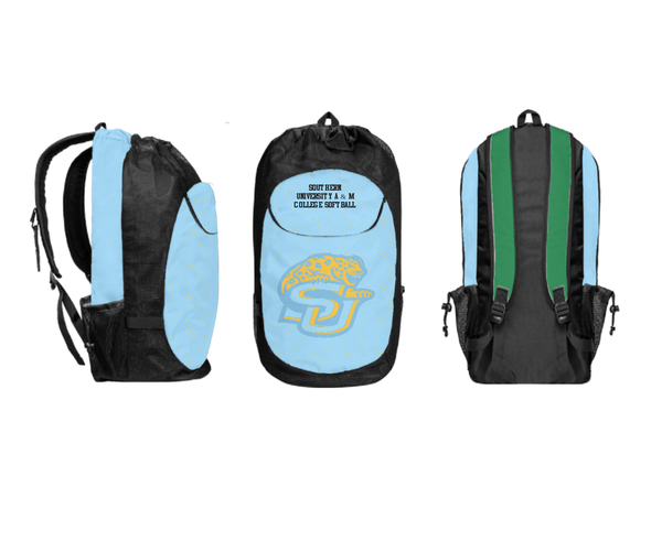Gear Bag, Southern University A & M College Softball, Softball, Teamtime, Team time, sublimation, custom sports apparel, team uniforms, spirit wear, spiritwear, sports uniforms, custom shirts, team store, custom team store, fundraiser sports, apparel fundraiser