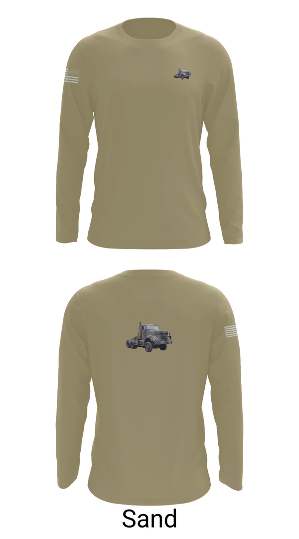 Long Sleeve Performance Shirt, 617th Transportation Company, Army, Teamtime, Team time, sublimation, custom sports apparel, team uniforms, spirit wear, spiritwear, sports uniforms, custom shirts, team store, custom team store, fundraiser sports, apparel fundraiser