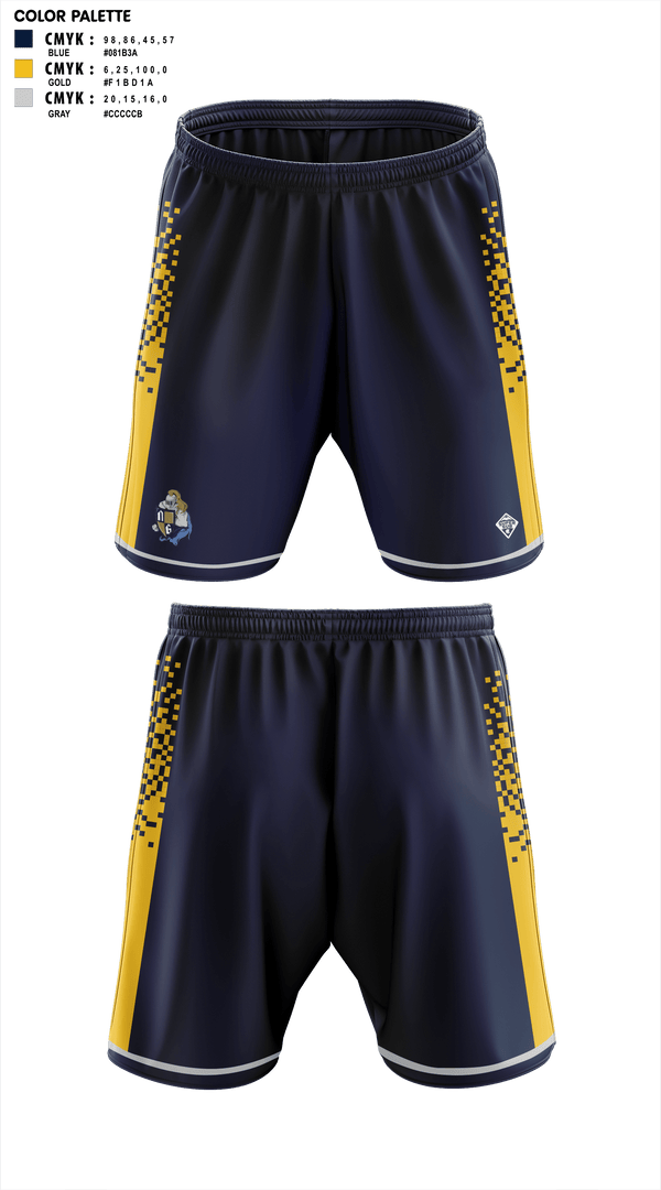 Athletic Shorts With Pockets, Northglenn MS, Spirit Store, Teamtime, Team time, sublimation, custom sports apparel, team uniforms, spirit wear, spiritwear, sports uniforms, custom shirts, team store, custom team store, fundraiser sports, apparel fundraiser