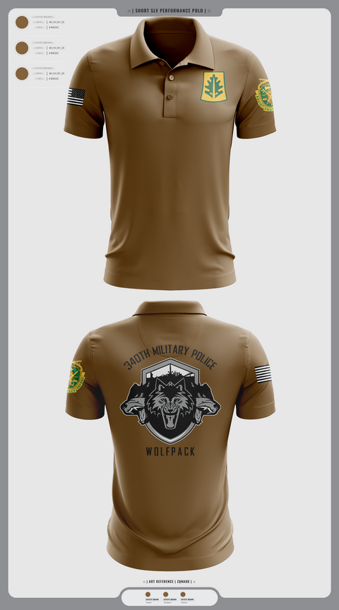Short Sleeve Performance Polo, 340th mp, , Teamtime, Team time, sublimation, custom sports apparel, team uniforms, spirit wear, spiritwear, sports uniforms, custom shirts, team store, custom team store, fundraiser sports, apparel fundraiser