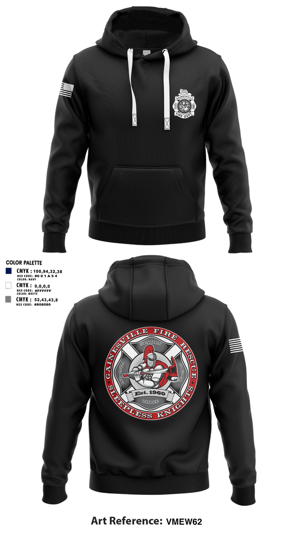 Hoodie, GFR Station 3, Fire Department, Teamtime, Team time, sublimation, custom sports apparel, team uniforms, spirit wear, spiritwear, sports uniforms, custom shirts, team store, custom team store, fundraiser sports, apparel fundraiser