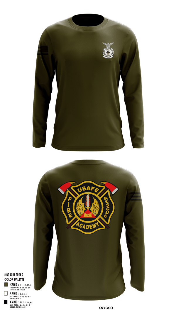 Long Sleeve Performance Shirt, 435th CTS, Air Force, Teamtime, Team time, sublimation, custom sports apparel, team uniforms, spirit wear, spiritwear, sports uniforms, custom shirts, team store, custom team store, fundraiser sports, apparel fundraiser