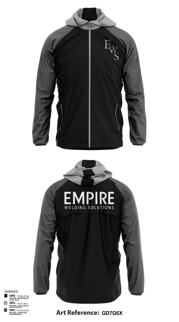 Windbreaker, Empire Welding Solutions, , Teamtime, Team time, sublimation, custom sports apparel, team uniforms, spirit wear, spiritwear, sports uniforms, custom shirts, team store, custom team store, fundraiser sports, apparel fundraiser