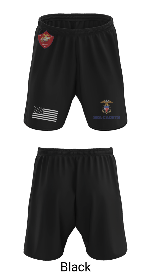 Athletic Shorts With Pockets, GySgt Samuel Grange Squadron, Navy, Teamtime, Team time, sublimation, custom sports apparel, team uniforms, spirit wear, spiritwear, sports uniforms, custom shirts, team store, custom team store, fundraiser sports, apparel fundraiser