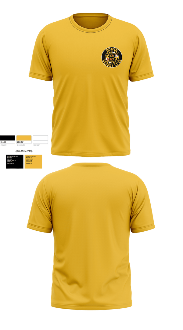 Short Sleeve Performance Shirt, Bowie Hockey Club, Ice Hockey, Teamtime, Team time, sublimation, custom sports apparel, team uniforms, spirit wear, spiritwear, sports uniforms, custom shirts, team store, custom team store, fundraiser sports, apparel fundraiser