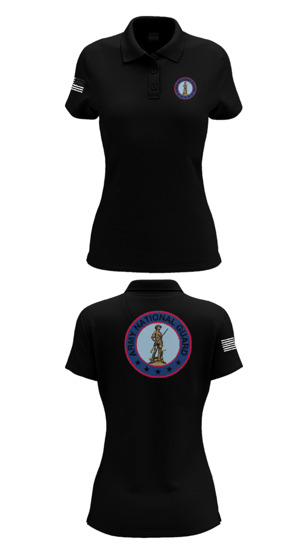 Women's Short Sleeve Performance Polo, Ben, National Guard, Teamtime, Team time, sublimation, custom sports apparel, team uniforms, spirit wear, spiritwear, sports uniforms, custom shirts, team store, custom team store, fundraiser sports, apparel fundraiser