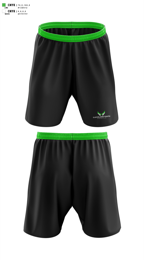 Athletic Shorts With Pockets, Cleveland Youth Running Club, Cross Country, Teamtime, Team time, sublimation, custom sports apparel, team uniforms, spirit wear, spiritwear, sports uniforms, custom shirts, team store, custom team store, fundraiser sports, apparel fundraiser