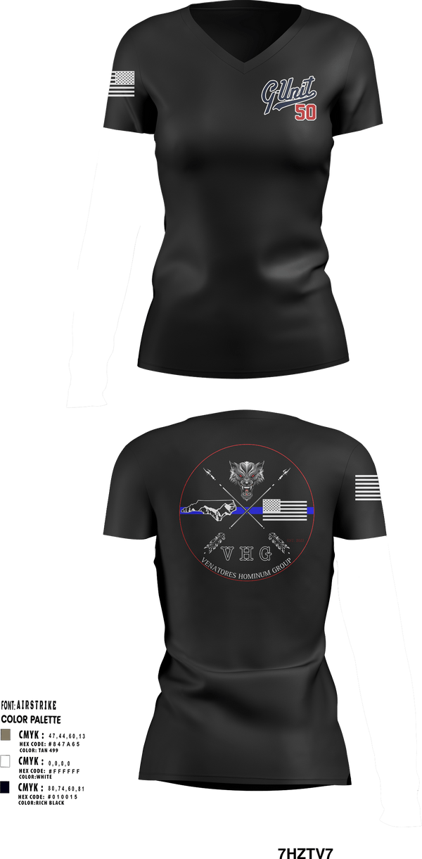 Womens Short Sleeve Vneck Shirt, VHG, Police, Teamtime, Team time, sublimation, custom sports apparel, team uniforms, spirit wear, spiritwear, sports uniforms, custom shirts, team store, custom team store, fundraiser sports, apparel fundraiser