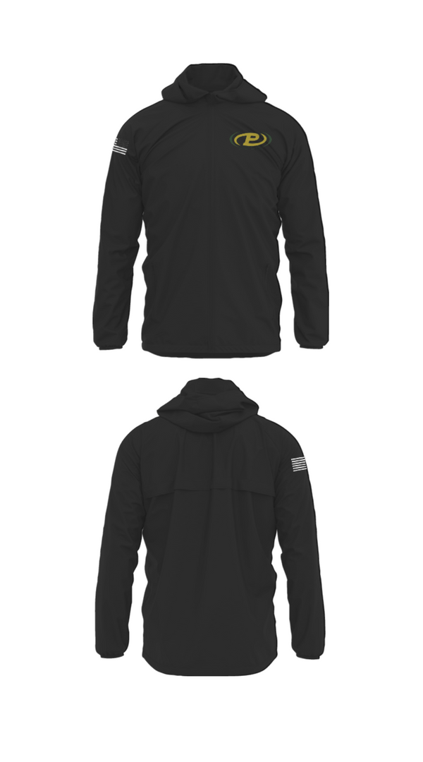 Windbreaker, Placer Jr. Hillmen, Football, Teamtime, Team time, sublimation, custom sports apparel, team uniforms, spirit wear, spiritwear, sports uniforms, custom shirts, team store, custom team store, fundraiser sports, apparel fundraiser